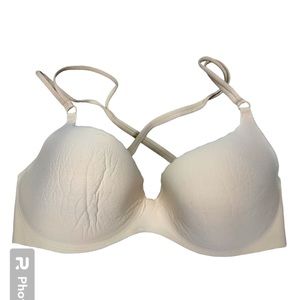 Victoria’s Secret Angels Secret Embrace Tan Bra 34 D